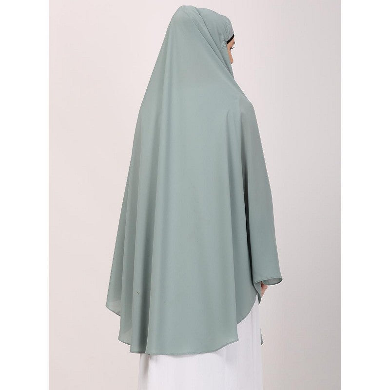 Premium Prayer Hijab -Sky Blue