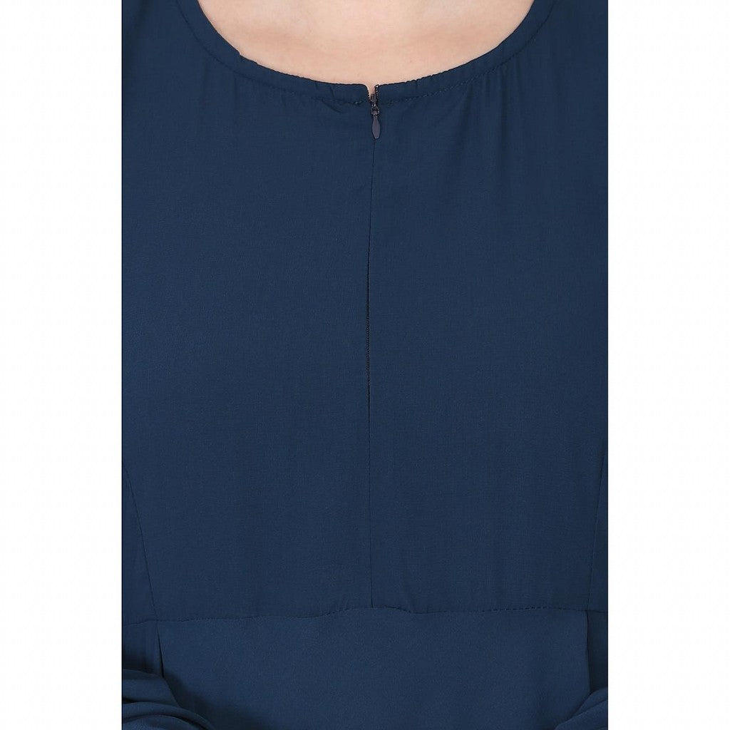 Umbrella cut abaya- Teal