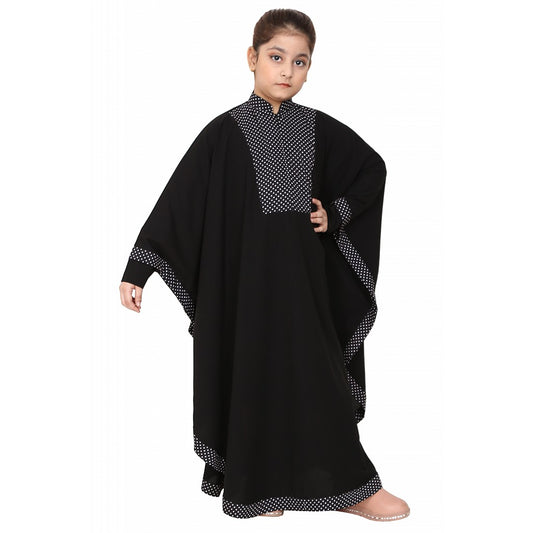Indo Classic kaftan for kids- Black
