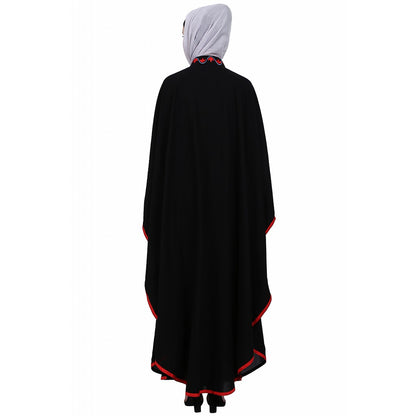 Classic Kaftan with embroidery work- Black