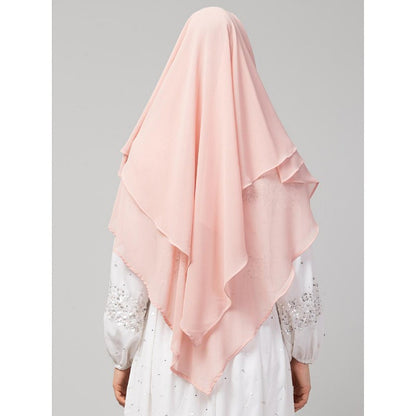 Instant Ready-to-wear Hijab- Pink