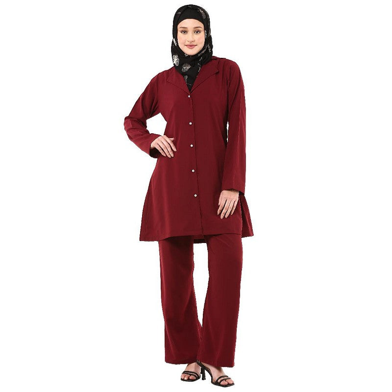 Matching Tunic set- Maroon Color