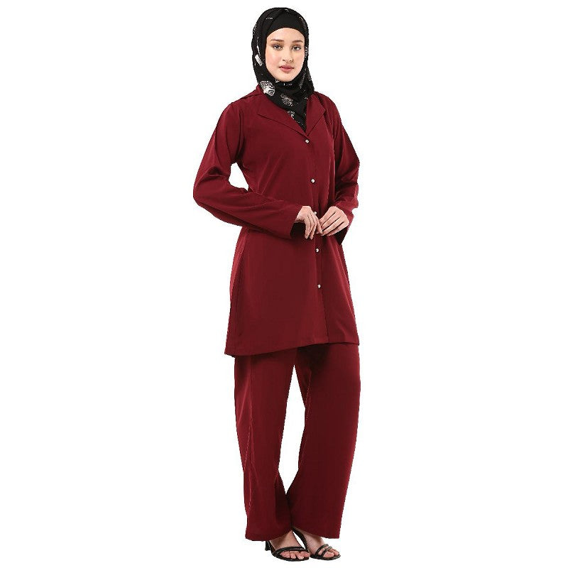 Matching Tunic set- Maroon Color