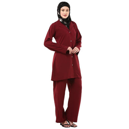 Matching Tunic set- Maroon Color