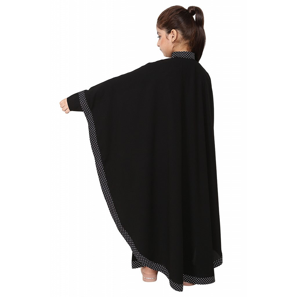 Indo Classic kaftan for kids- Black