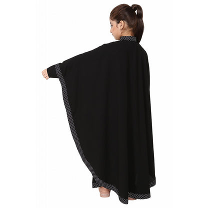 Indo Classic kaftan for kids- Black