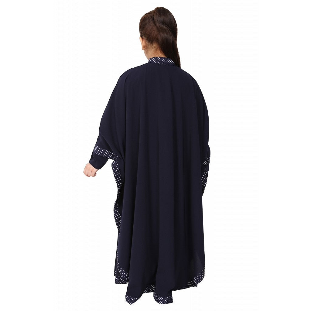 Indo Classic kaftan for kids- Navy Blue