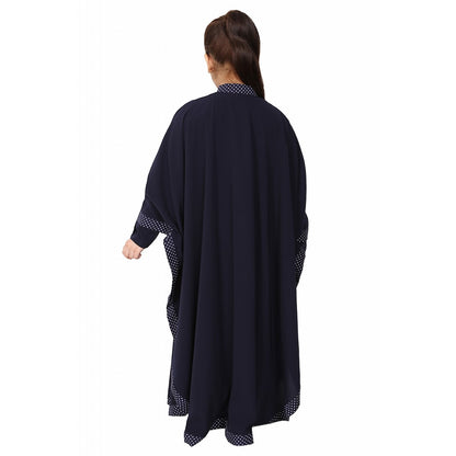 Indo Classic kaftan for kids- Navy Blue