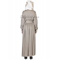 Abaya- Bright Gray Colored Abaya- Bright Gray Colored