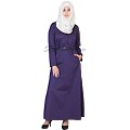 Abaya- Purple colored Abaya- Purple colored