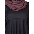 Abaya- Full flaired black colored   Abaya- Full flaired black colored