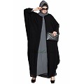 Kaftan style free size Cape with inner abaya