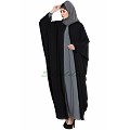 Kaftan style free size Cape with inner abaya