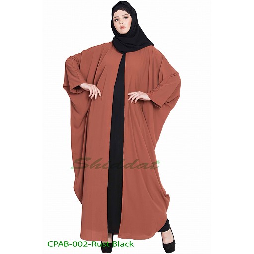 Kaftan style free size Cape with inner abaya
