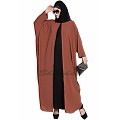 Kaftan style free size Cape with inner abaya