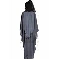 Dubai style designer Kaftan abaya- Grey Dubai style designer Kaftan abaya- Grey