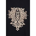 Irani kaftan with embroidery work-Golden