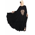Irani kaftan with embroidery work-Golden