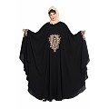 Irani kaftan with embroidery work-Golden