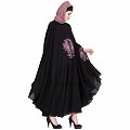 Irani kaftan with embroidery work- Black Irani kaftan with embroidery work- Black