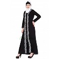 Front-open embroidery abaya Front-open embroidery abaya