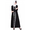 Front-open embroidery abaya Front-open embroidery abaya