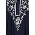Premium embroidered Irani Kaftan- Navy Blue Premium embroidered Irani Kaftan- Navy Blue