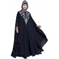 Premium embroidered Irani Kaftan- Navy Blue Premium embroidered Irani Kaftan- Navy Blue