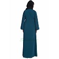 Front open Winter abaya- Midnight Blue Front open Winter abaya- Midnight Blue