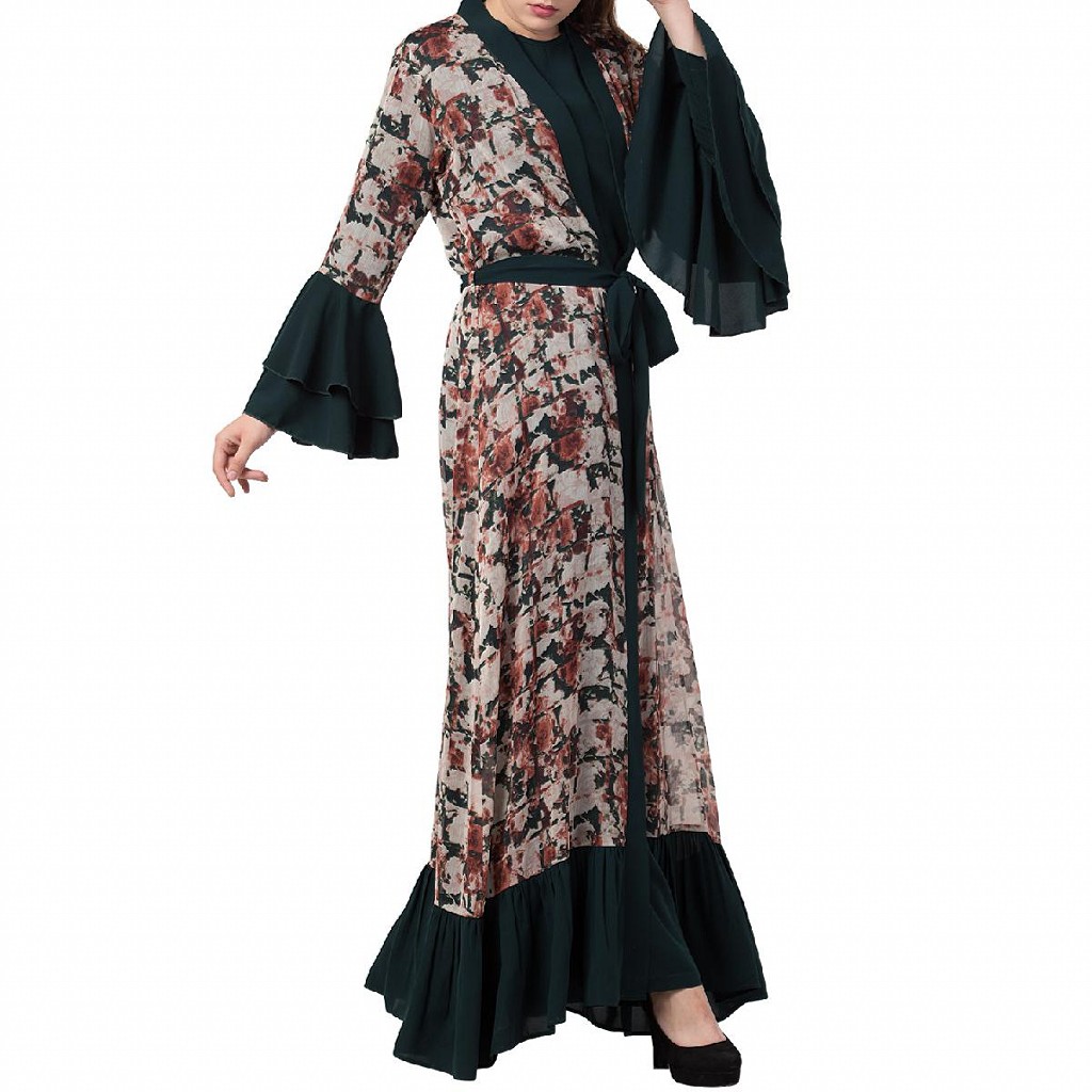 open abaya cardigan