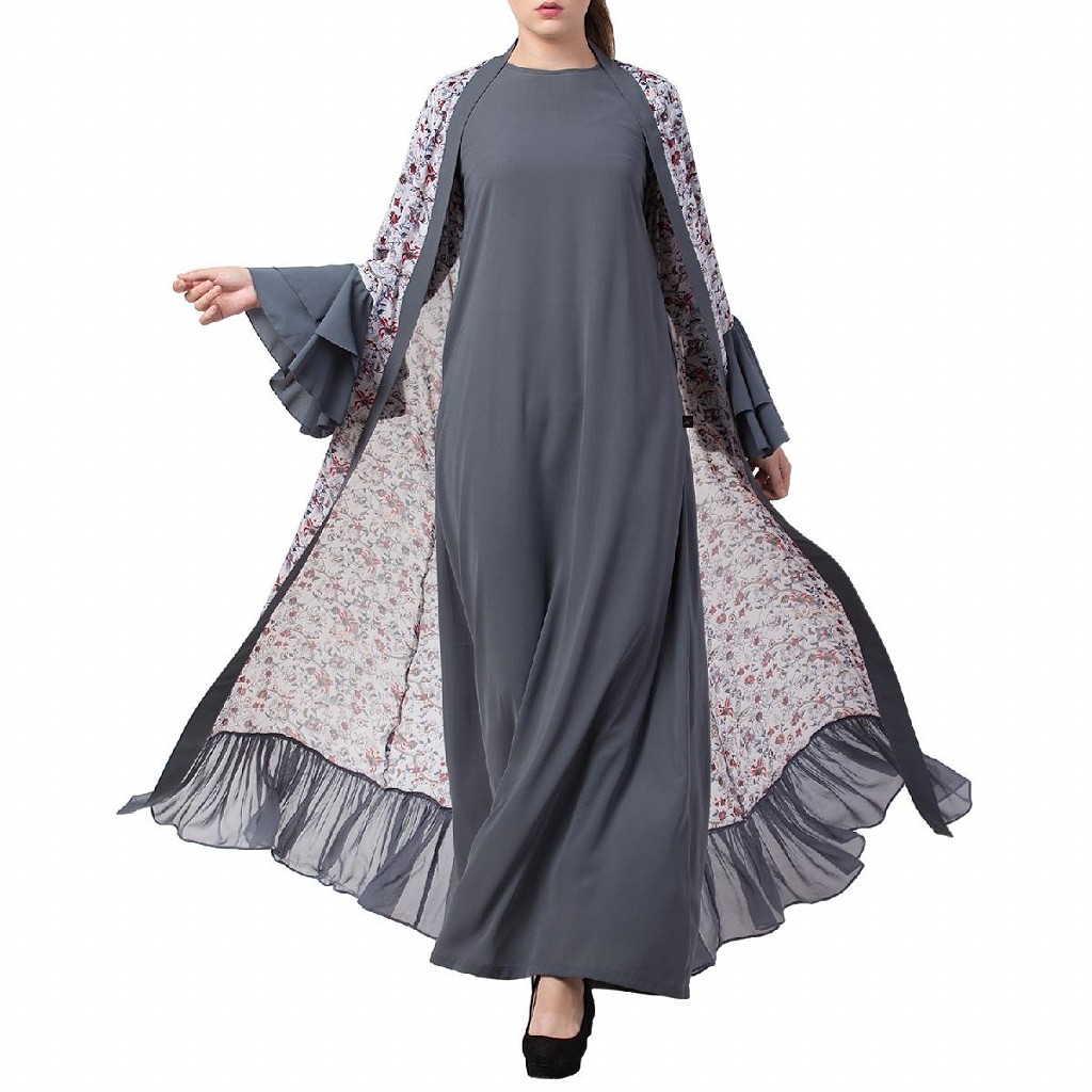 open abaya cardigan