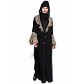 Cardigan abaya with snake print