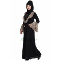 Cardigan abaya with snake print