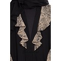 Cardigan abaya with snake print