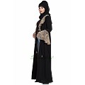 Cardigan abaya with snake print