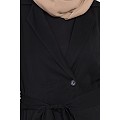 Designer Coat abaya- Black Designer Coat abaya- Black