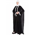 Designer kaftan abaya - Black Lacey maxi dress Designer kaftan abaya - Black Lacey maxi dress