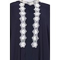 Designer kaftan abaya - Navy Blue Lacey maxi dress Designer kaftan abaya - Navy Blue Lacey maxi dress