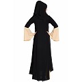 Dubai style abaya Dress- Fawn-Black Dubai style abaya Dress- Fawn-Black