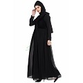 Designer bridal abaya- black color Designer bridal abaya- black color