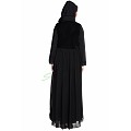 Designer bridal abaya- black color Designer bridal abaya- black color