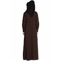 Designer Shrug Abaya- Brown