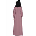 Designer Shrug Abaya- Puce Pink Designer Shrug Abaya- Puce Pink