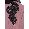 Designer Shrug Abaya- Puce Pink Designer Shrug Abaya- Puce Pink