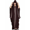 Dubai style designer Kaftan abaya- Dark Brown Dubai style designer Kaftan abaya- Dark Brown
