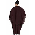 Dubai style designer Kaftan abaya- Dark Brown Dubai style designer Kaftan abaya- Dark Brown