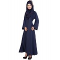 Umbrella abaya- Navy Blue