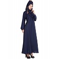 Umbrella abaya- Navy Blue