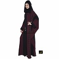 Kaftan Burqa - Black and Maroon Kaftan Burqa - Black and Maroon