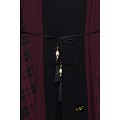 Kaftan Burqa - Black and Maroon Kaftan Burqa - Black and Maroon